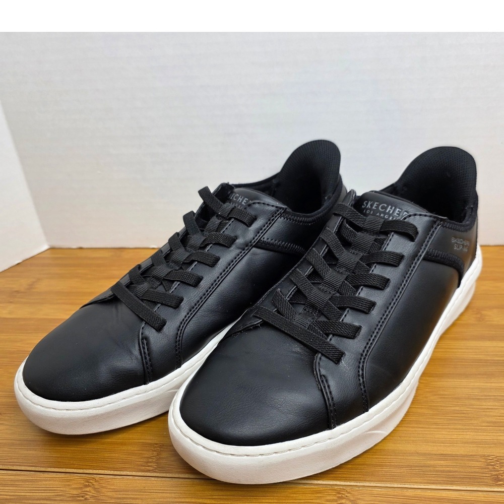 Skechers Hands Free Slip-ins Eden LX Beaming Black Sneakers 183177 Mens 10.5